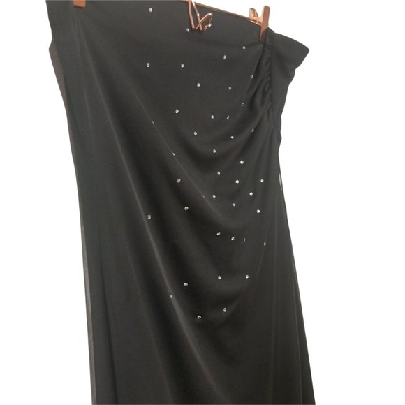 California Concepts Rhinestone Strapless Dress - Picture 5 of 16